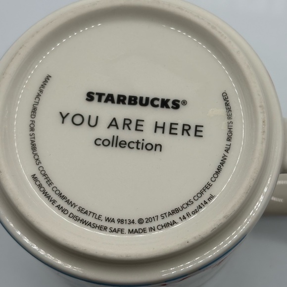2017 Starbucks 14 Oz Hong Kong "You Are Here" Coffee Mug Cup Collectible Series - Picture 11 of 12